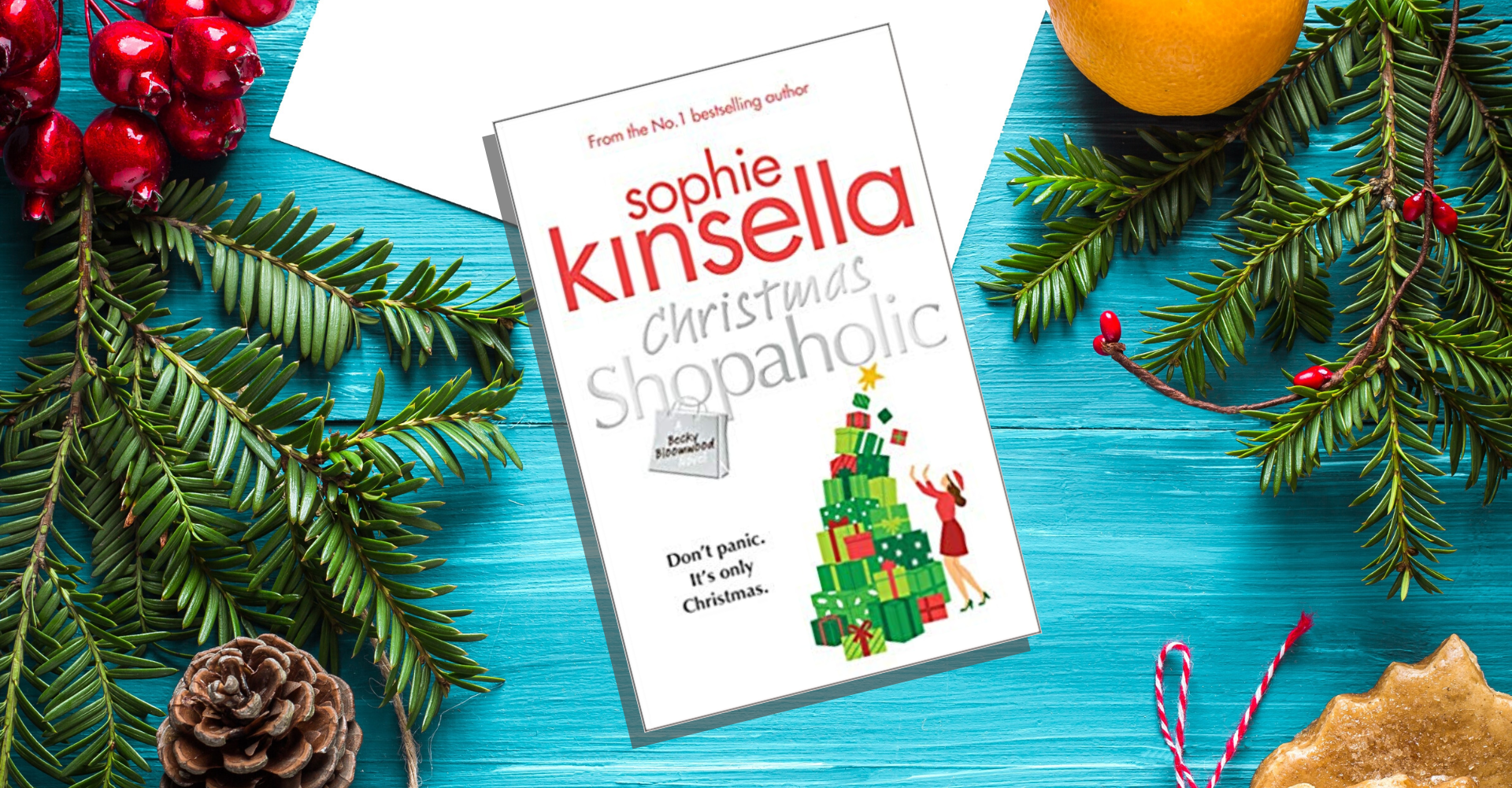 “The trouble with discount websites is, you can’t see the people snatching bargains away from you.”- An excerpt from ‘Christmas Shopaholic’