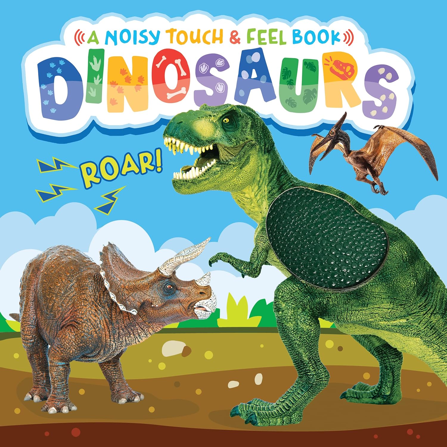 Dinosaurs Touch and Feel Book with Sound