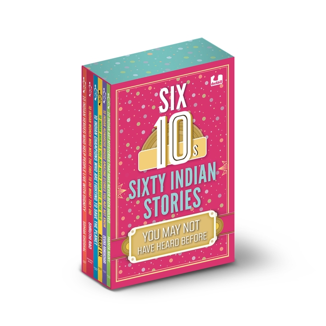 Six 10s: Sixty Indian Stories You May Not Have Heard Before (The 10s Series Box Set) Buy 5, Get 1 free!